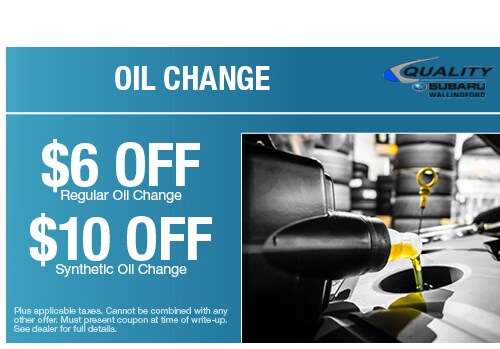 subaru service coupons ct